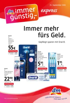 dm drogerie markt Flugblatt Oktober 2025 ab 25.09.2025 gültig