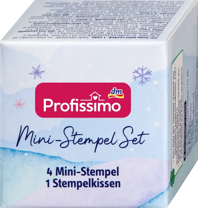 Profissimo Mini-Stempel Set 5tlg