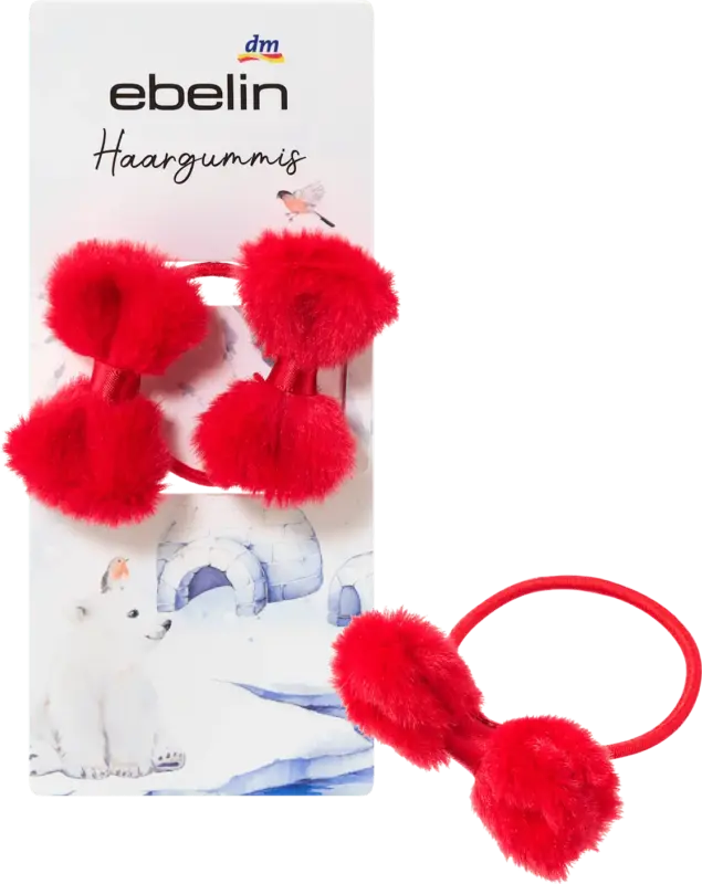 ebelin Haargummis Schleife
