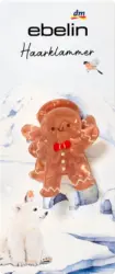 ebelin Haarklammer Lebkuchenmann