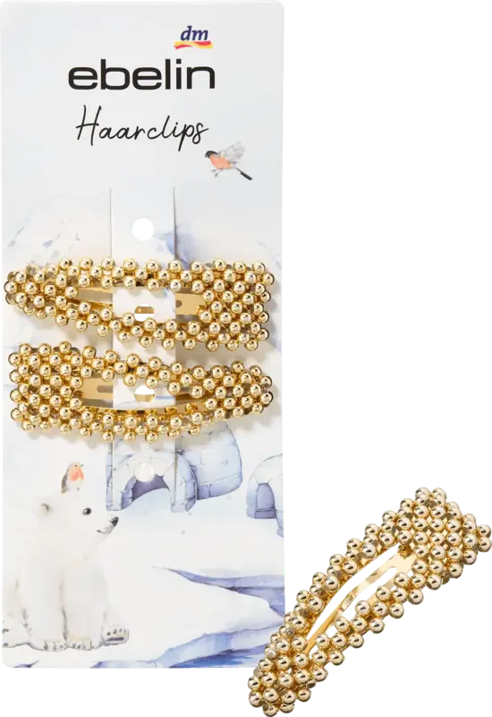 ebelin Haarclips Perlen