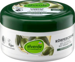 alverde NATURKOSMETIK Körpercreme Olivenöl, Sheabutter
