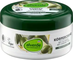 alverde NATURKOSMETIK K&ouml;rpercreme Oliven&ouml;l, Sheabutter