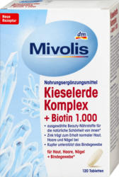 Mivolis Kieselerde Komplex + Biotin 1.000 Tabletten 120 St