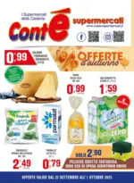 Contè Offerte d'autunno! - al 01.10.2025