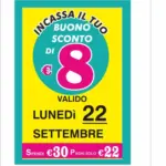 EUROSHOP Monopoli Buono sconto di 8 euro - al 22.09.2025