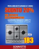 Schiavotto Sconto 20% - al 01.10.2025