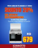 Schiavotto Sconto 20% - al 01.10.2025