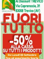 Al Discount -50% - al 22.09.2025