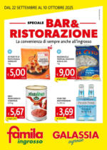 Galassia SPECIALE BAR & RISTORAZIONE - al 10.10.2025