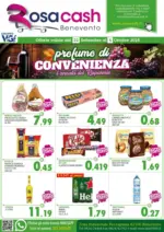 Rosa Cash PROFUMO DI CONVENIENZA - al 04.10.2025