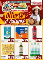 La Mimosa Supermercati Offerte d'autunno - al 05.10.2025