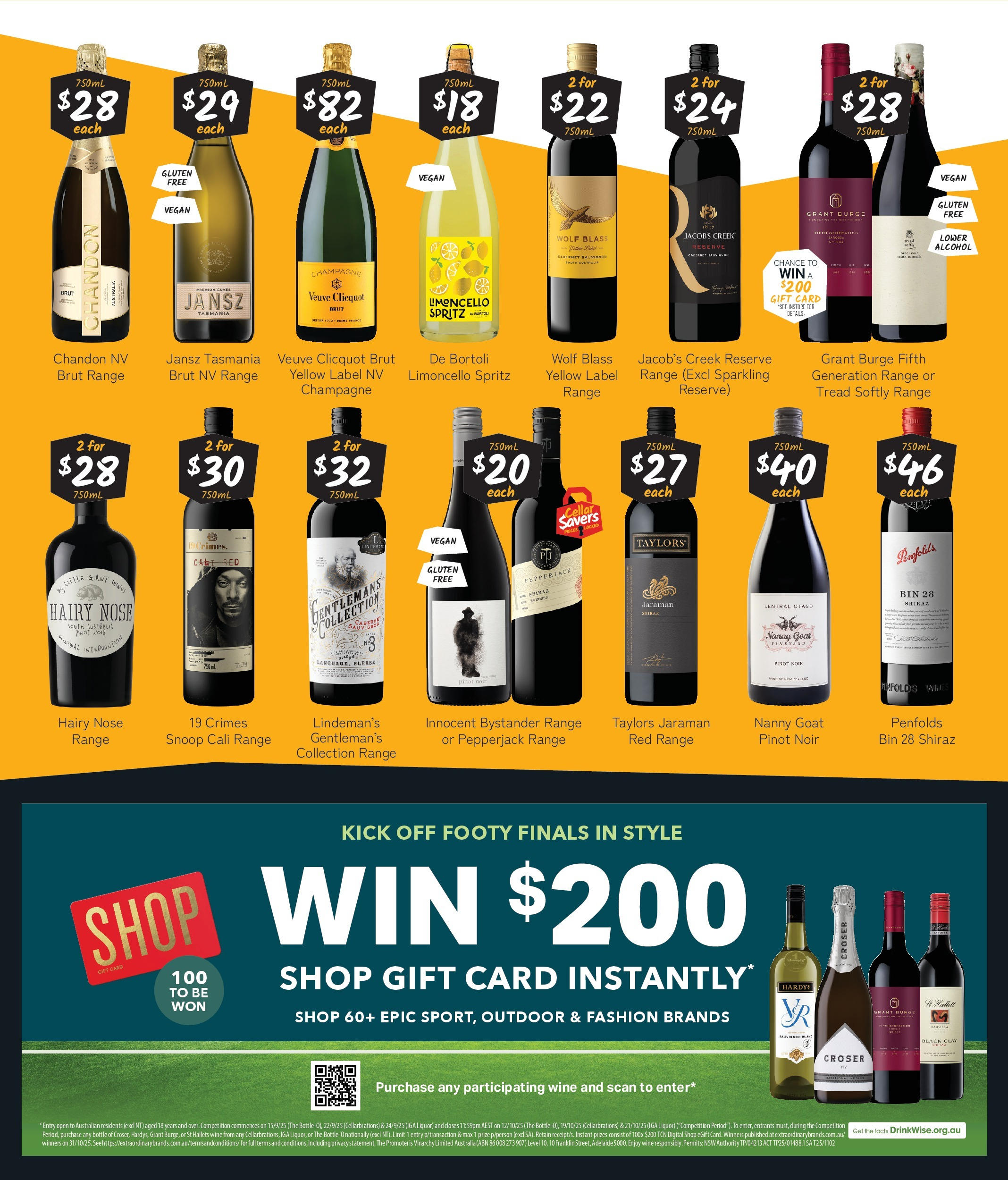 Cellarbrations Catalogue Ingham, Cairns - 22/09/2025 > weekly / monthly specials | Page: 5 | Products: Wine, Coat, Digital
