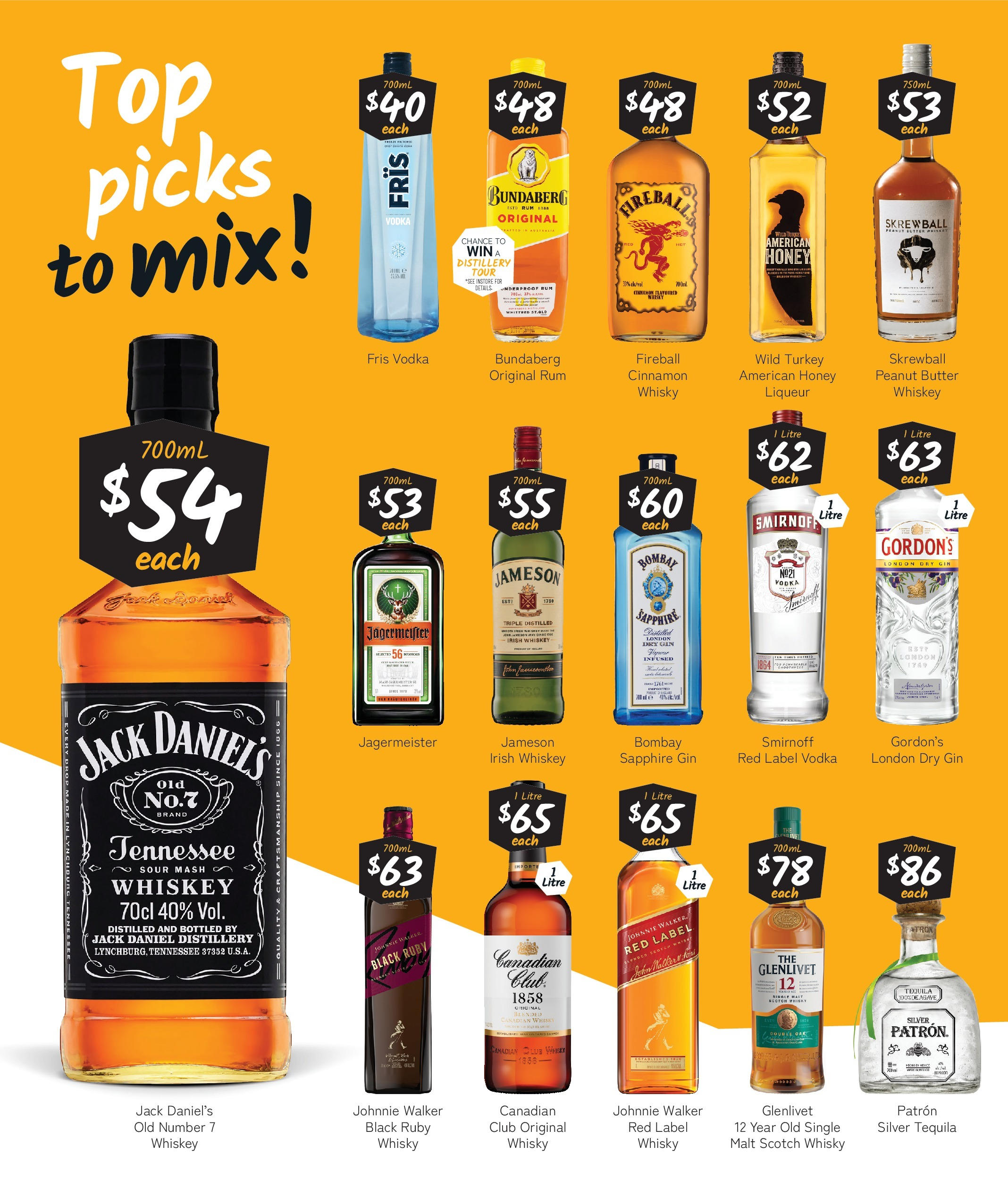 Cellarbrations Catalogue Ingham, Cairns - 22/09/2025 > weekly / monthly specials | Page: 7 | Products: Gin, Vodka, Rum, Scotch