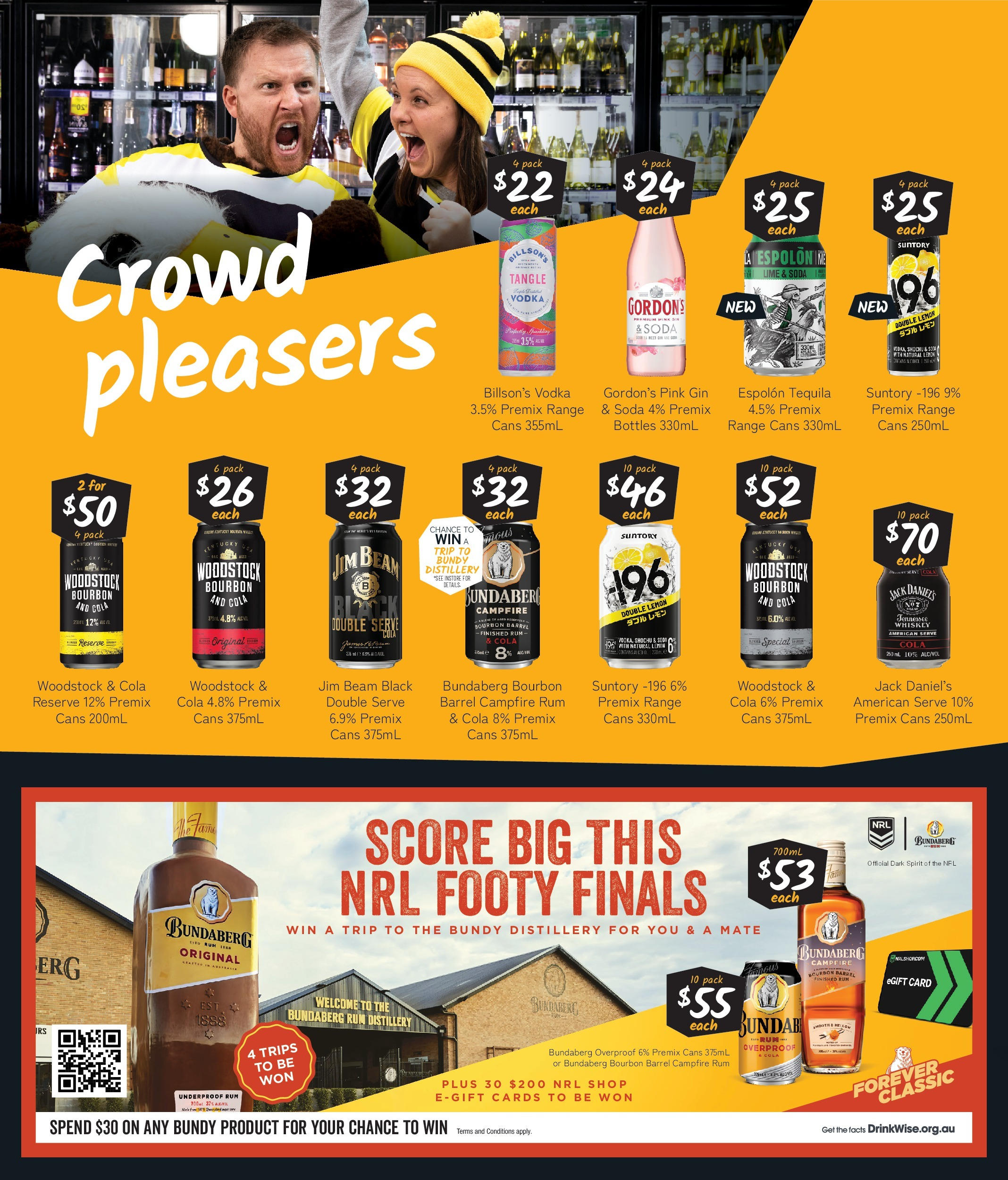 Cellarbrations Catalogue Merrylands, Forresters Beach - 22/09/2025 > weekly / monthly specials | Page: 6 | Products: Bourbon, Gin, Whiskey, Rum