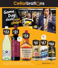 Preview of Cellarbrations Catalogue Andamooka, Coober Pedy - valid from 22.09.2025