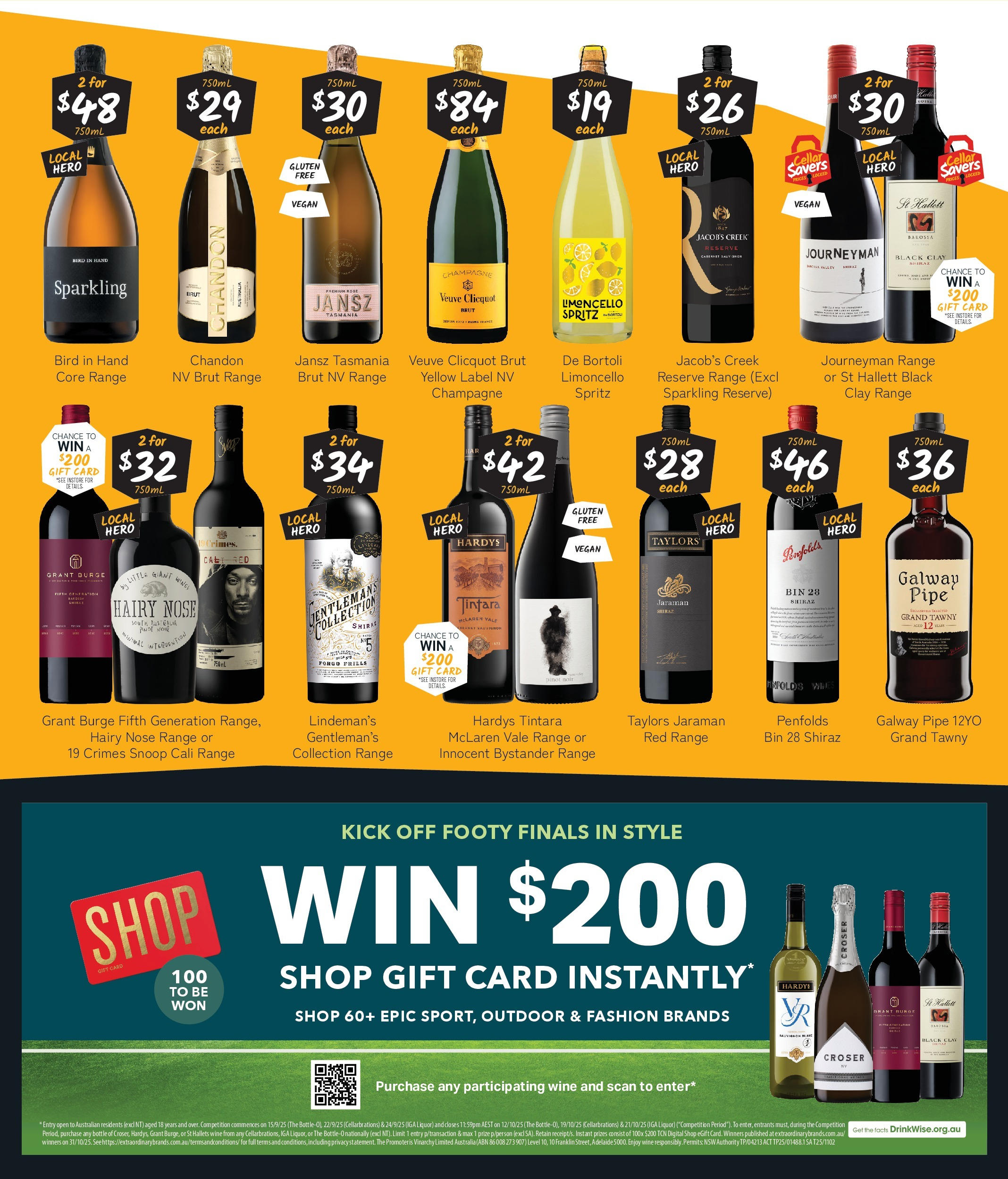 Cellarbrations Catalogue Andamooka, Coober Pedy - 22/09/2025 > weekly / monthly specials | Page: 5 | Products: Wine, Digital, Clay