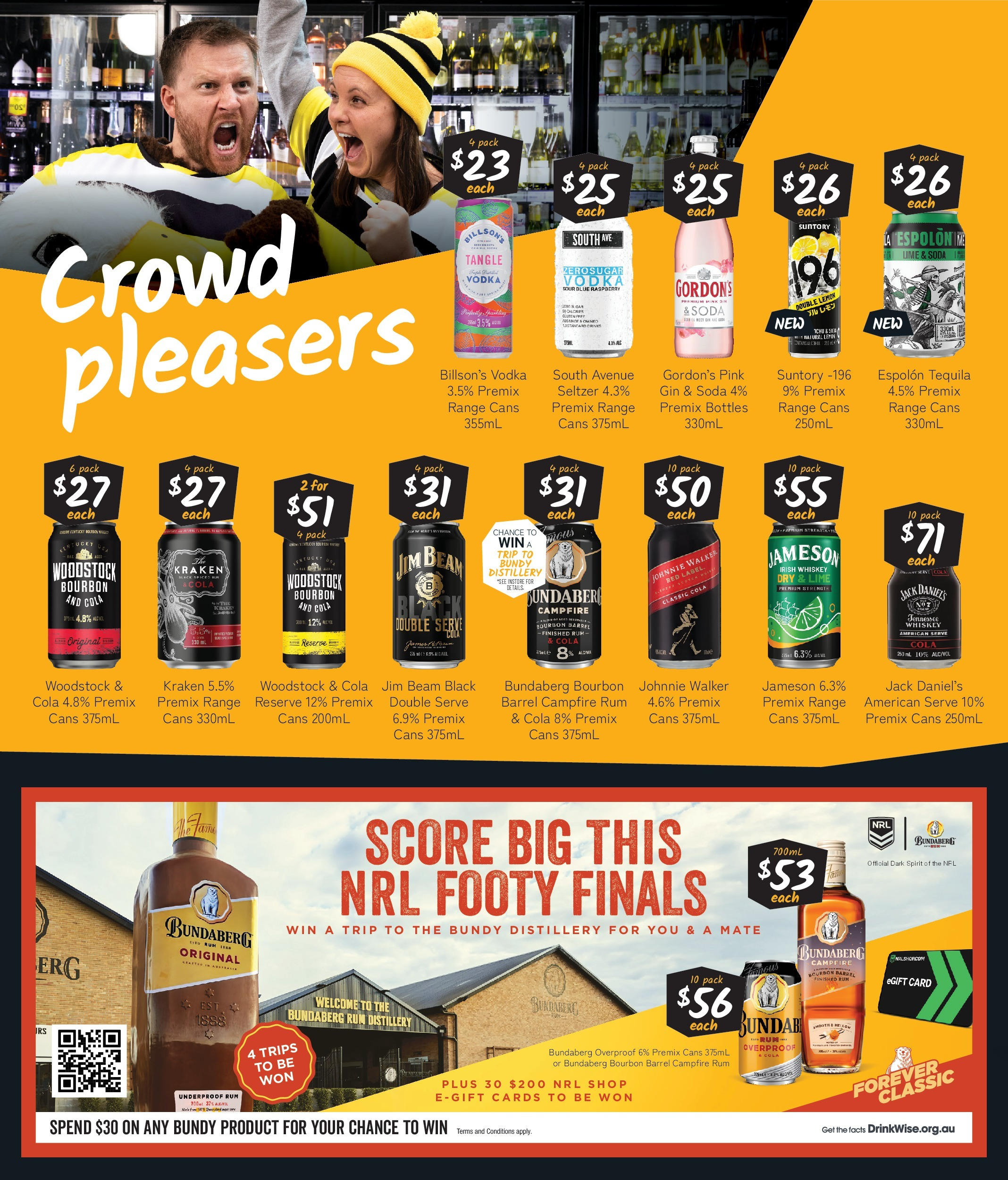 Cellarbrations Catalogue Andamooka, Coober Pedy - 22/09/2025 > weekly / monthly specials | Page: 6 | Products: Vodka, Whiskey, Lemon, Lime