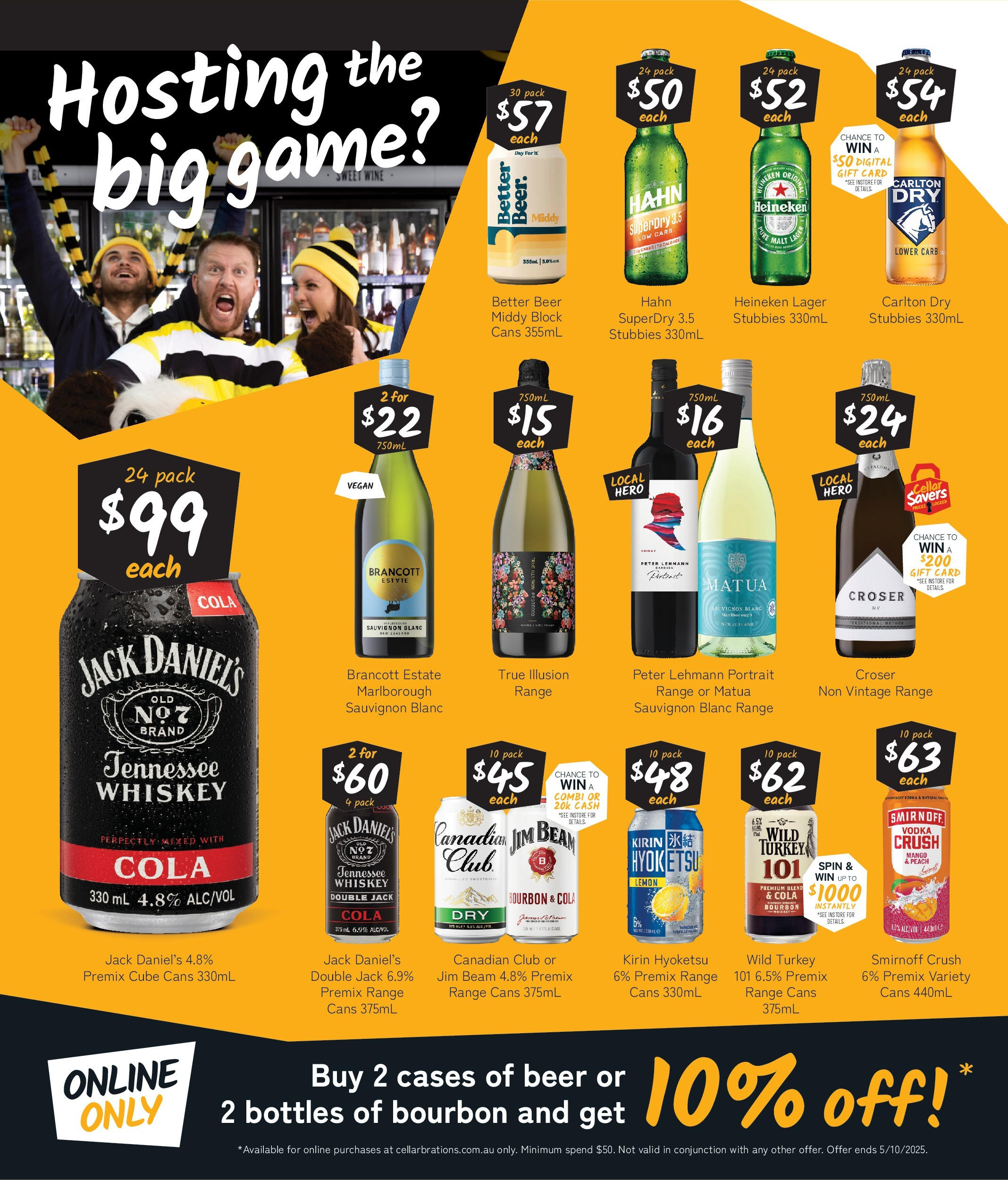 Cellarbrations Catalogue Aldgate, Fullarton, Jamestown - 22/09/2025 > weekly / monthly specials | Page: 2 | Products: Bourbon, Vodka, Turkey, Game