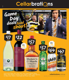 Preview of Cellarbrations Catalogue Exmouth, Newman, Paraburdoo - valid from 22.09.2025