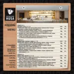 Potrefená Husa Polední menu – do 26.09.2025