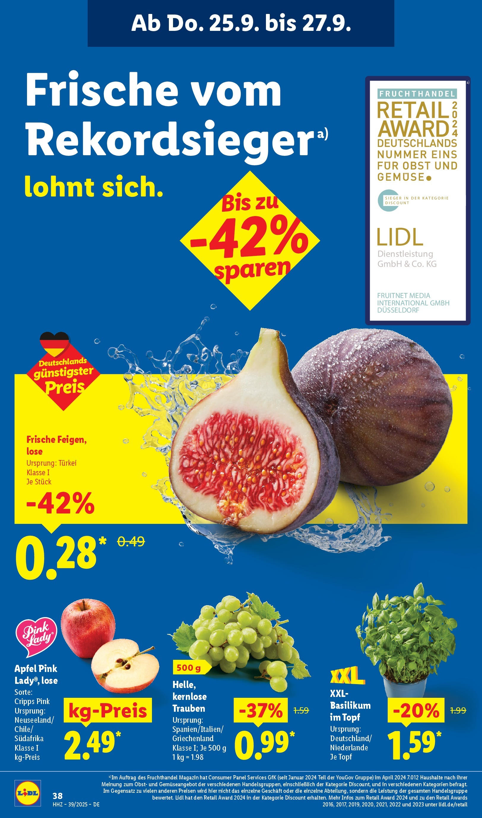 Lidl: Wochenangebote von 21. September bis 27. September 2025 - Prospekt seite 54