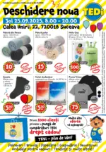 TEDi Catalog TEDi până în data de 02.10.2025 - până la 02-10-25