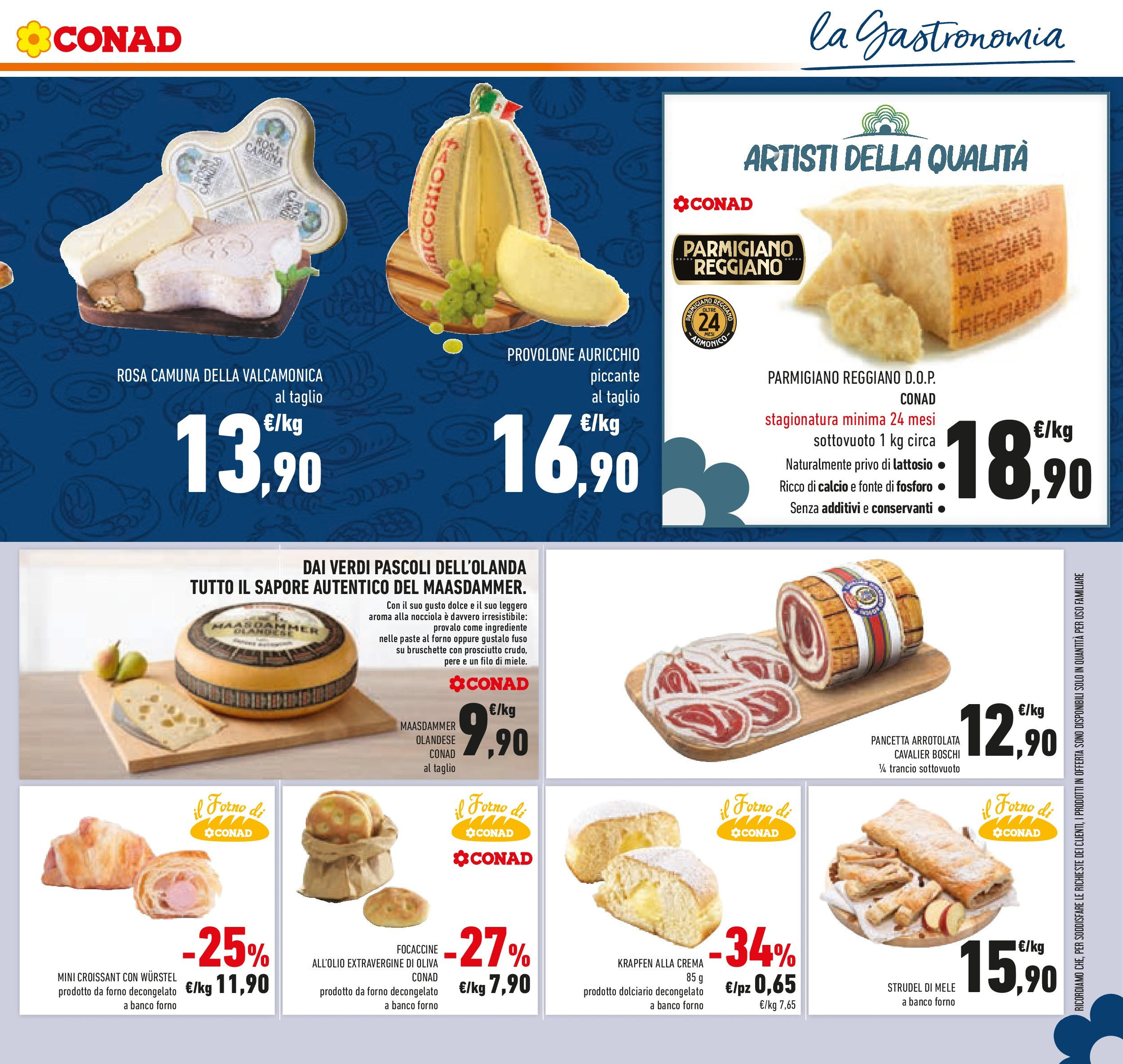 Volantino Conad dal 23/09/2025 > Anteprima | Pagina: 19 | Prodotti: Provolone, Mele, Prosciutto, Il forno