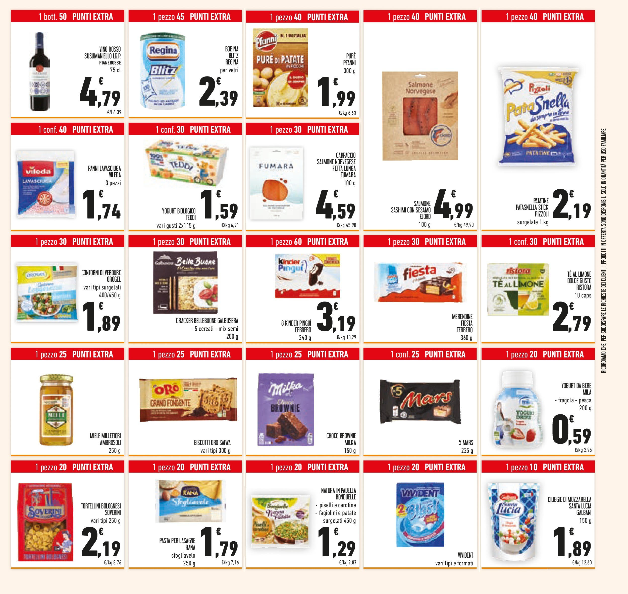Volantino Conad dal 23/09/2025 > Anteprima | Pagina: 41 | Prodotti: Yogurt, Tè, Cereali, Pesca