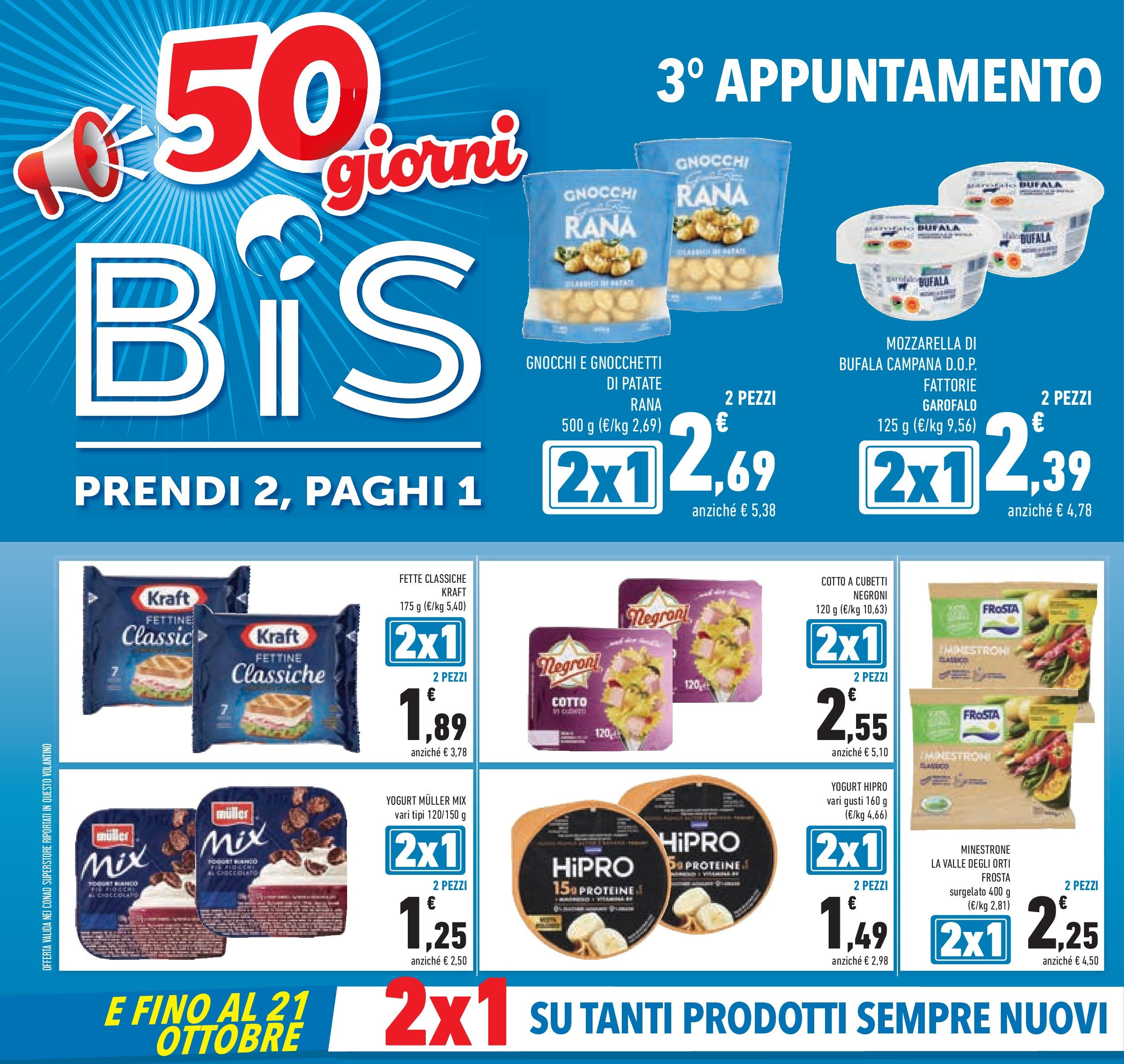 Volantino Conad dal 23/09/2025 > Anteprima | Pagina: 4 | Prodotti: Minestrone, Patate, Gnocchi, Gnocchetti