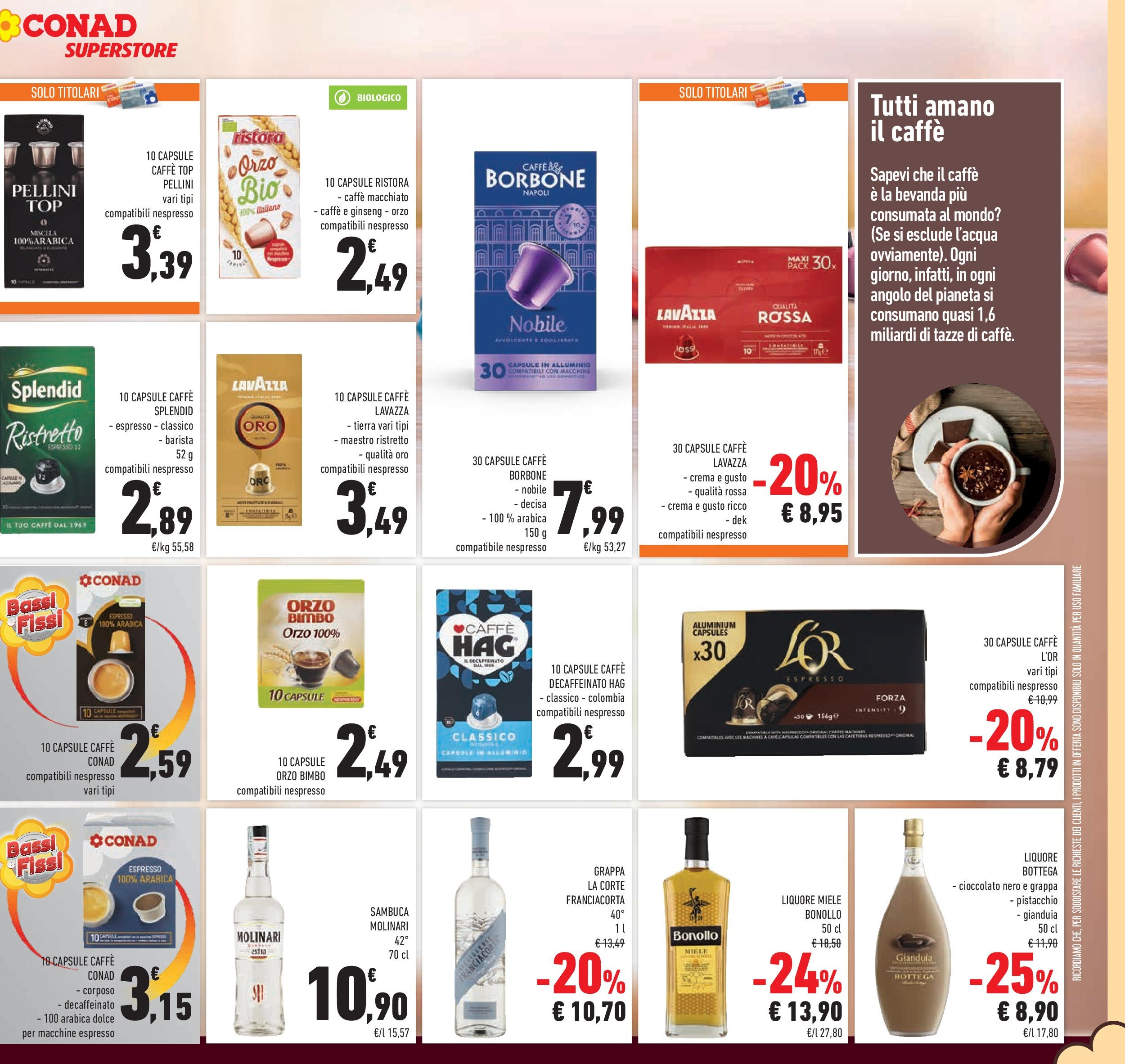 Volantino Conad dal 23/09/2025 > Anteprima | Pagina: 13 | Prodotti: Crema, Top, Alluminio, Lavazza