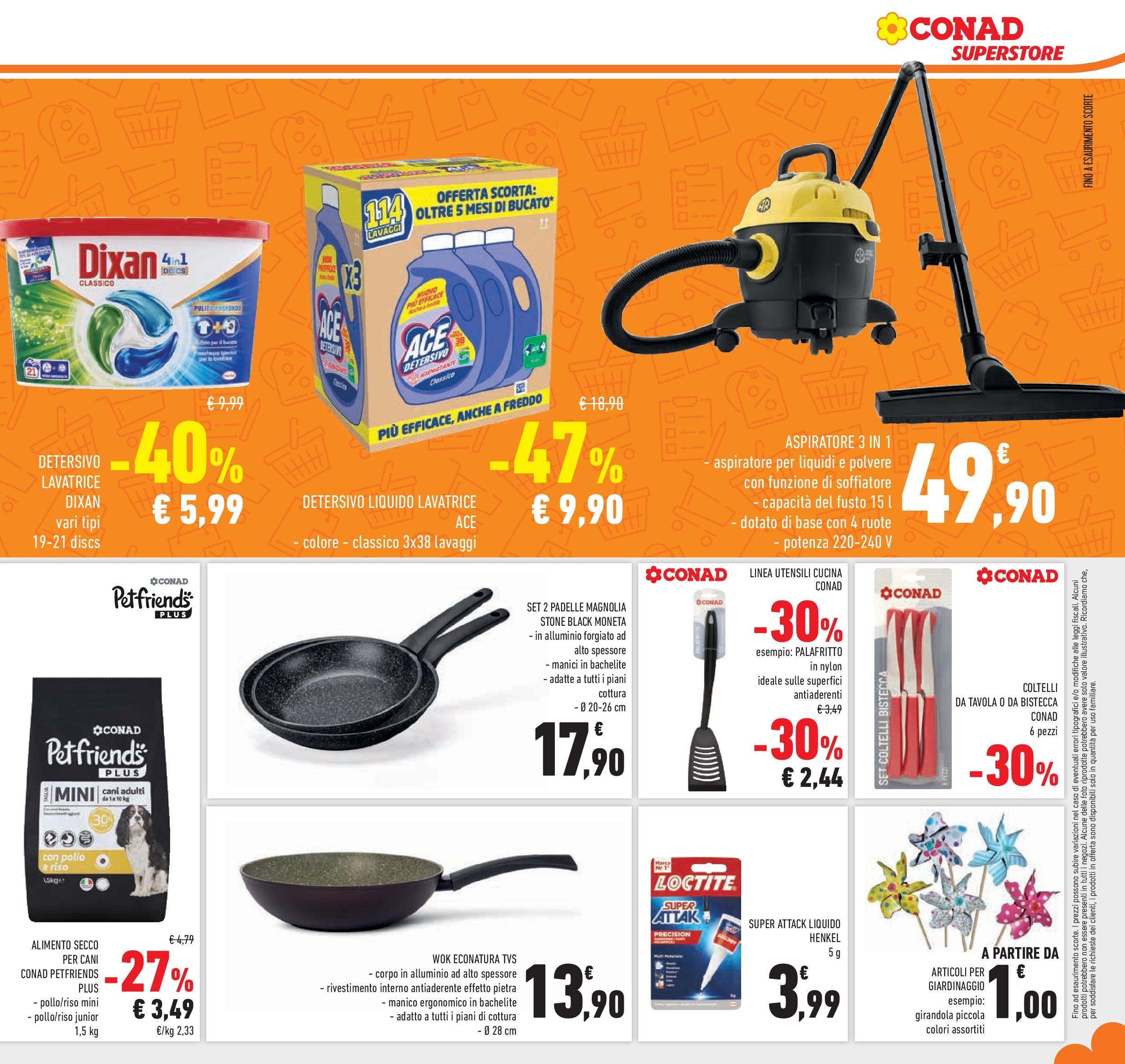 Volantino Conad dal 23/09/2025 > Anteprima | Pagina: 21 | Prodotti: Pollo, Riso, Lavatrice, Alluminio