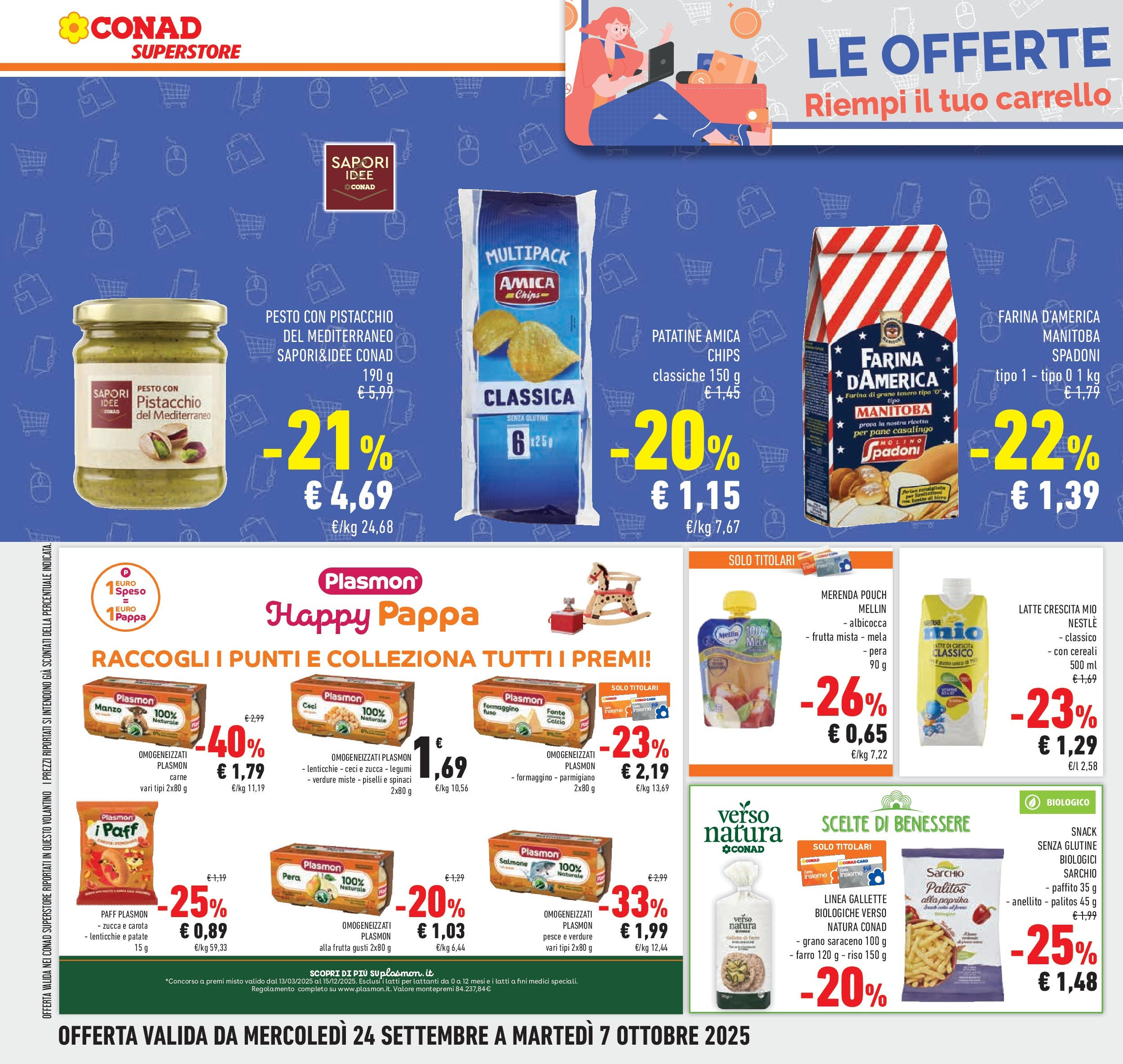 Volantino Conad dal 23/09/2025 > Anteprima | Pagina: 28 | Prodotti: Riso, Manzo, Verdure, Parmigiano