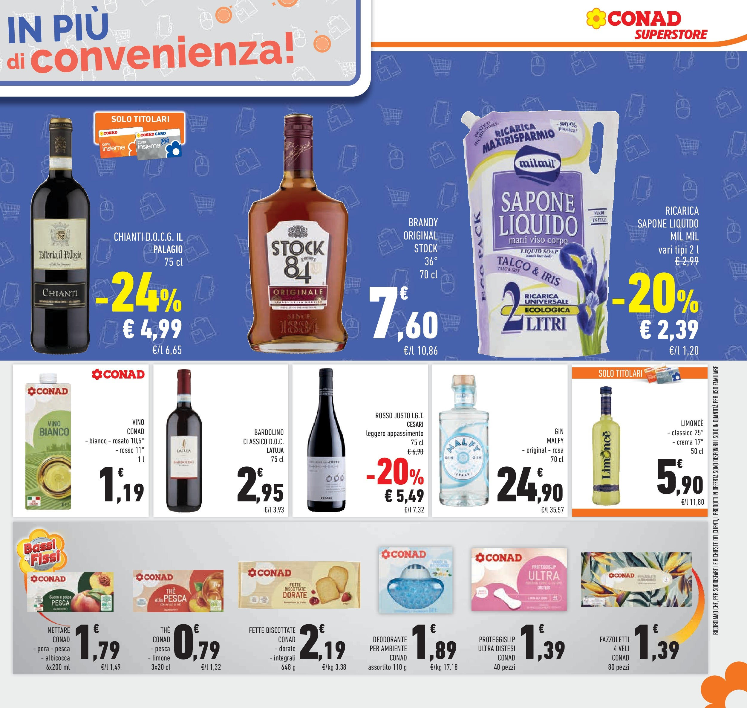 Volantino Conad dal 23/09/2025 > Anteprima | Pagina: 43 | Prodotti: Crema, Limone, The, Fette biscottate