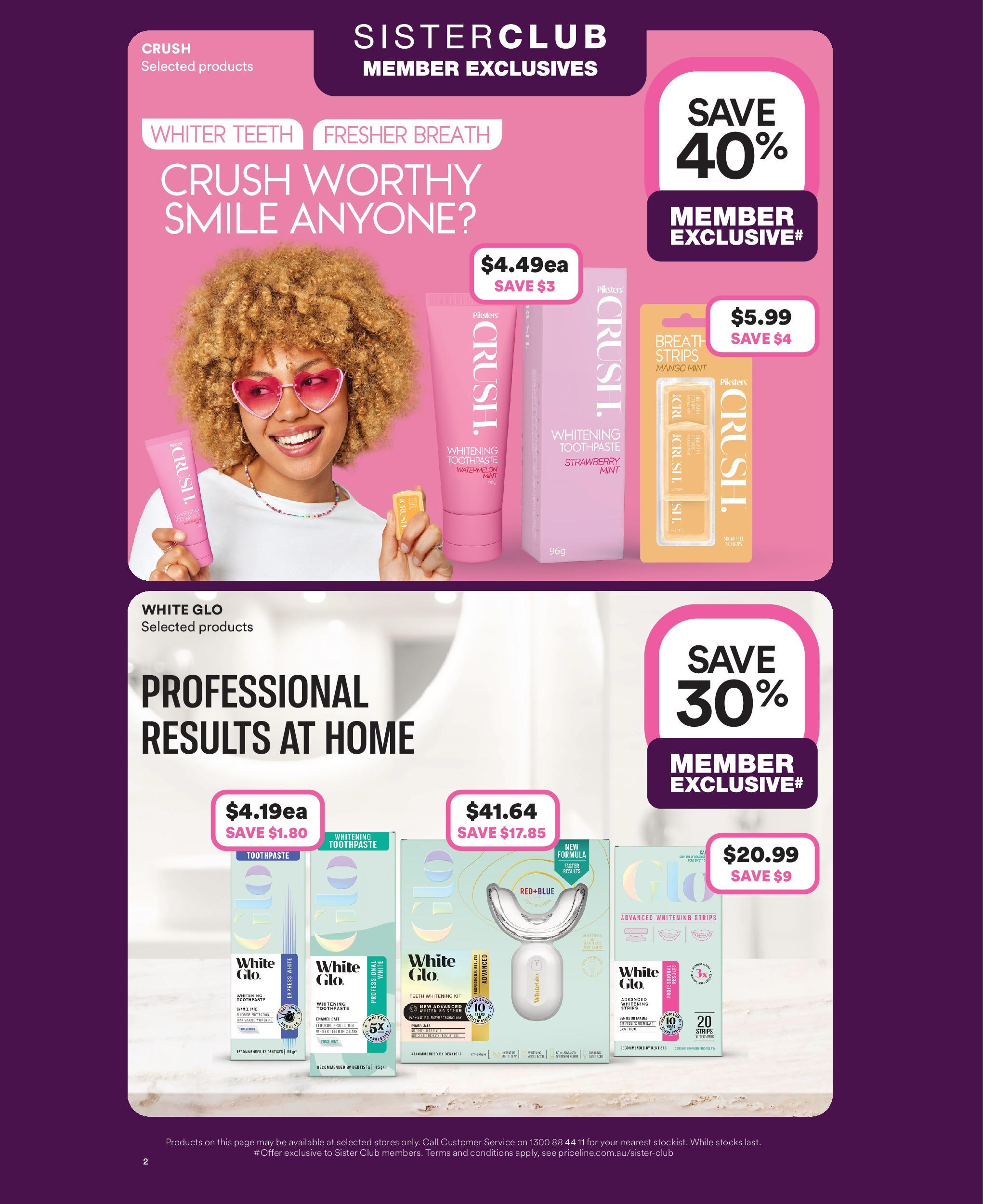 Priceline Pharmacy - Fresh Spring Offers - 25/09/2025 > weekly / monthly specials | Page: 2 | Products: Toothpaste, Mango, Watermelon, Teeth whitening