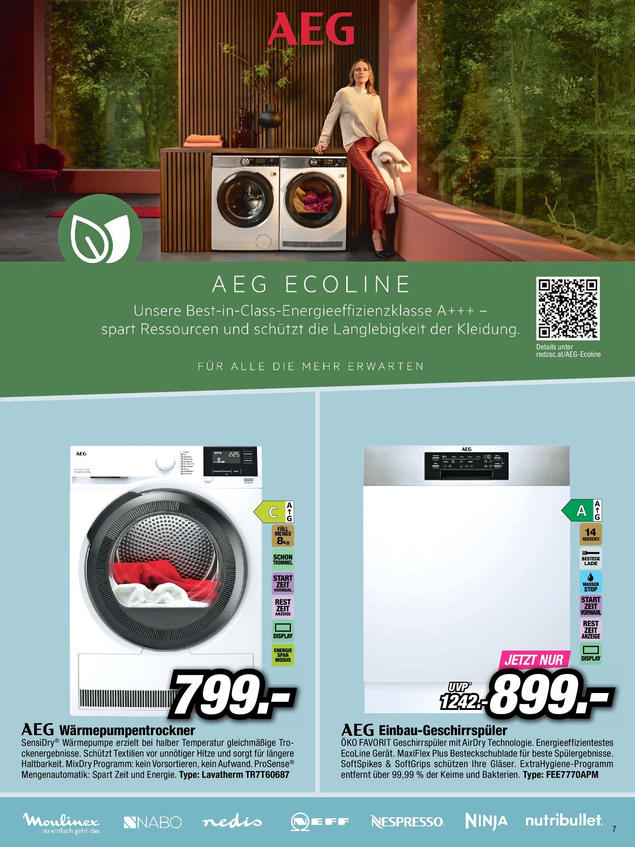 RED ZAC Elektronik Kufstein, Ellmau von 01.10.2025 - Aktuelle Angebote | Seite: 7 | Produkte: Geschirrspüler