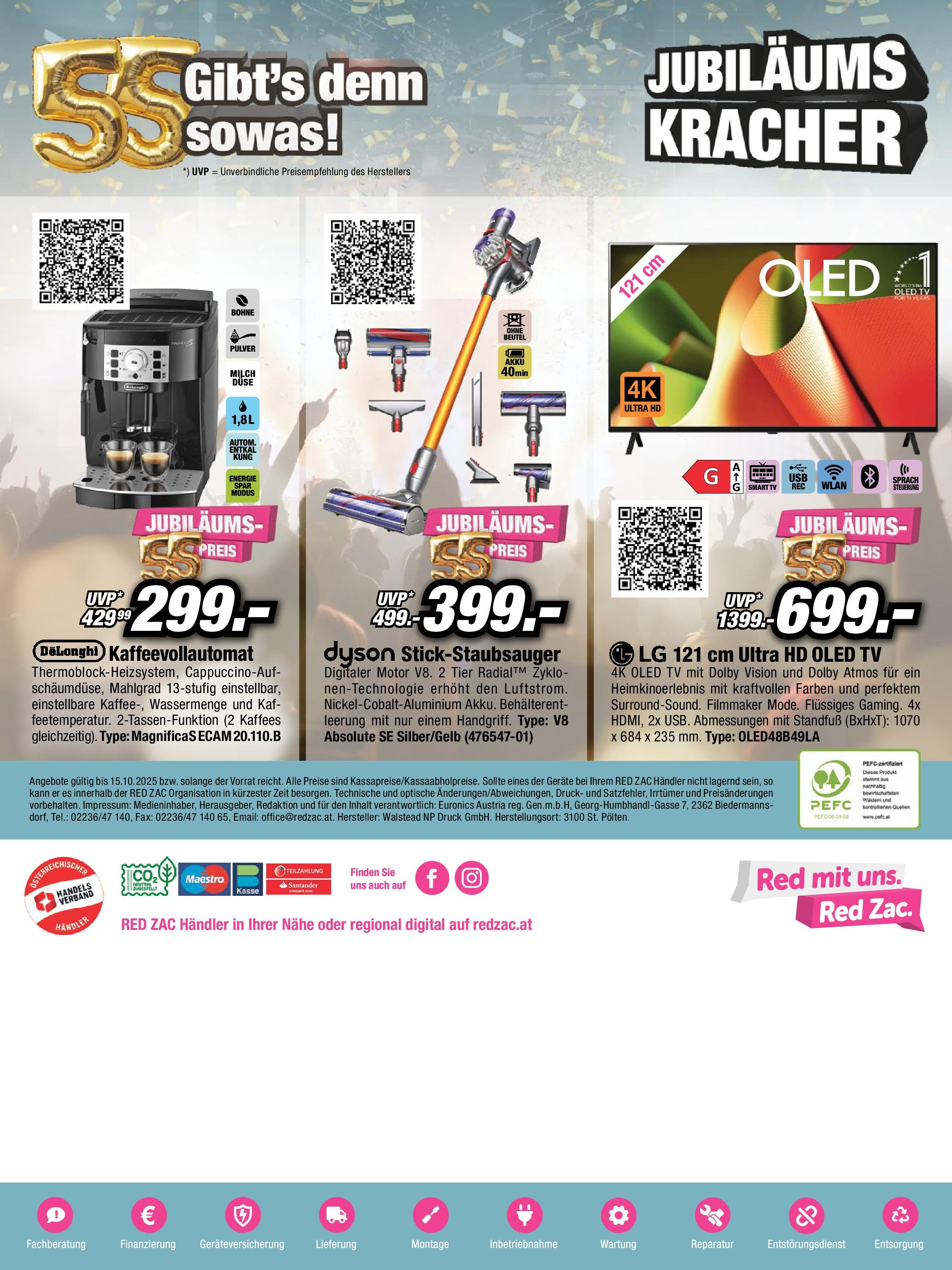 RED ZAC Elektronik Kufstein, Ellmau von 01.10.2025 - Aktuelle Angebote | Seite: 24 | Produkte: TV, Milch