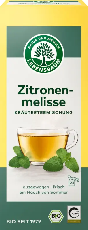 LEBENSBAUM Kräutertee Zitronenmelisse (20 Beutel)
