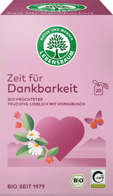 LEBENSBAUM Früchtetee "Zeit für Dankbarkeit" (20 Beutel)