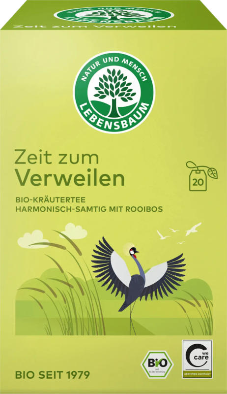 LEBENSBAUM Kräutertee "Zeit zum Verweilen" (20 Beutel)