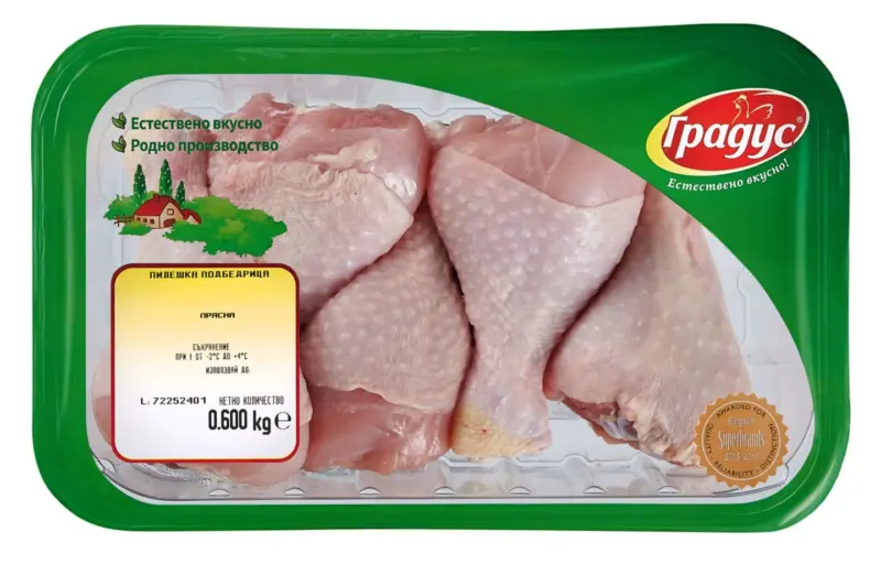 Градус Пилешка подбедрица 600г
