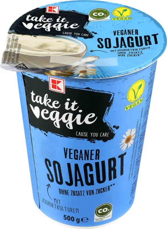 K-TAKE IT VEGGIE Соева йогурт натурална