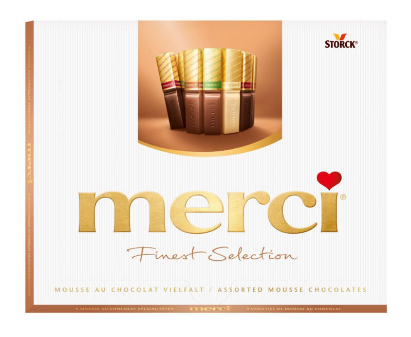 MERCI Шоколадови бонбони различни видове
