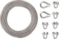 PARKSIDE® Стоманено въже 10 м х 3 мм