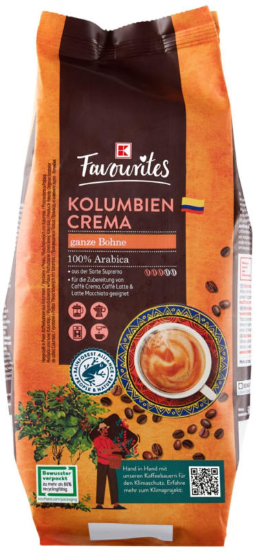 K-Favourites Кафе на зърна различни видове