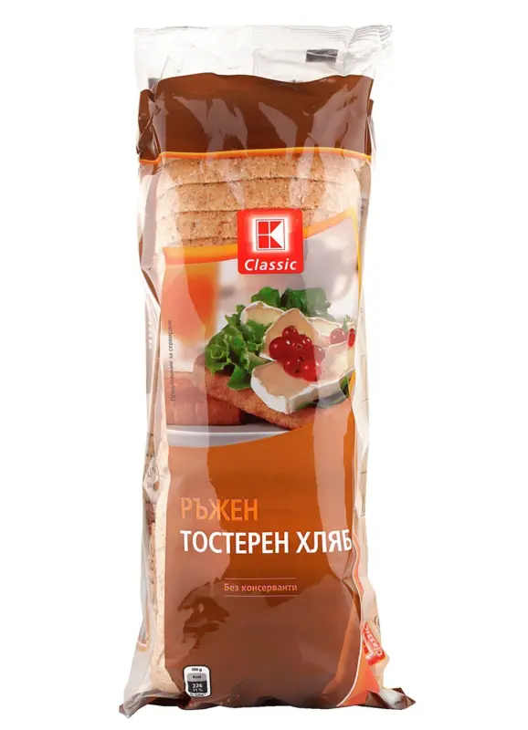 K-Classic Хляб за тостер ръжен