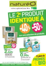 naturéO LE 2º PRODUIT IDENTIQUE A -40% -50% sur une sélection de produits - au 26.10.2025