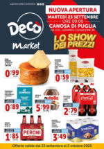 Deco Market Lo show dei prezzi - al 02.10.2025