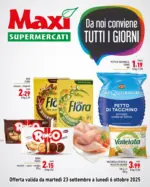 Maxi Supermercati Da noi conviene tutti i giorni - al 06.10.2025