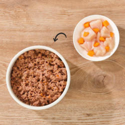 DOGS'n TIGER Nassfutter Hund mit Huhn & Karotte